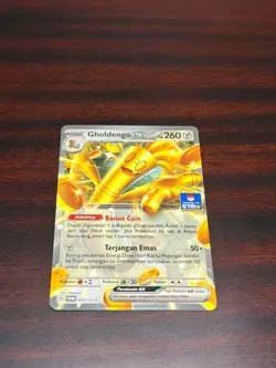 Pokemon TCG Bahasa Indonesia Language Gholdengo ex Gym PROMO 047/SV-P - Image 1