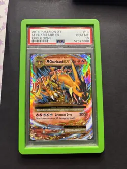 M Charizard EX 13/108 2016 Pokemon XY Evolutions English Pokemon PSA 10 GEM MINT - Image 1