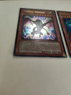 YUGIOH JUMP-EN034 GENESIS DRAGON & JUMP-EN035 ORICHALCOS SHUNOROS LP - Image 3