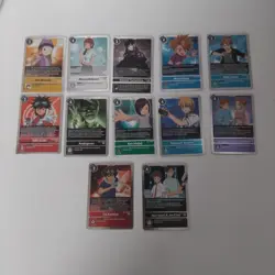 Digimon TCG Character Bundle X12 Holo Rare Cards - Image 1