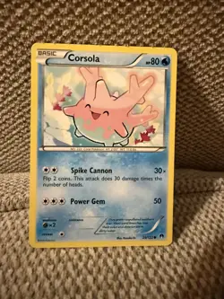 Pokemon TCG Card - Corsola - Breakpoint - 29/122 - Mint - Image 1