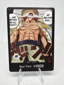 Two Legends Don Card!! Foil Alt Art Edward Newgate OP08 English NM - Image 1