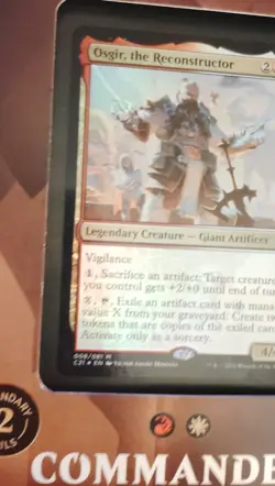 Magic: The Gathering Commander 2021 Lorehold Deck Osgir Sealed - Image 1