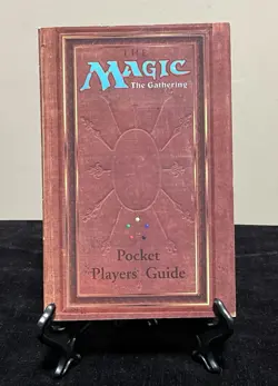 Signed MTG Magic The Gathering Pocket Players Guide Richard Garfield Autograph - Image 1