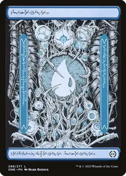 Lot of 20x Phyrexian Island #268 - ONE All Will Be MTG Magic FULL ART Land NM - Image 1