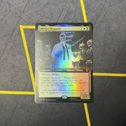 Mister Negative M 274 MTG Spiderman FOIL BORDERLESS Magic The Gathering ENGLISH - Image 1