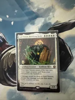 Marvel's Spider-Man Anti-Venom Horrifying Healer Foil Prerelease Promo - Image 1