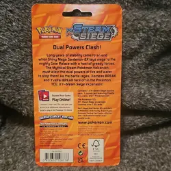 Pokemon TCG XY Steam Siege Booster Pack (1) Lucario Promo Card & Coin Sealed new - Image 2