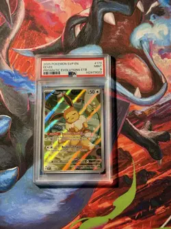 Eevee ETB Black Star Promo 173 PSA 9 MINT (Pokemon Prismatic Evolutions 2025) - Image 1