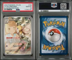 Pokemon TCG Lillie's Ribombee Illustration Rare Journey Together 164/159 PSA 10 - Image 3