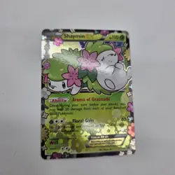 Pokemon Shaymin EX Full Art Holo Black Star Promo XY148 Mythical Beast Card LP - Image 1