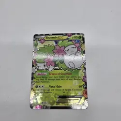 Pokemon Shaymin EX Full Art Holo Black Star Promo XY148 Mythical Beast Card LP - Image 2