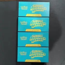 Pokemon TCG - Ascended Heroes ETB Elite Trainer Box LOT OF FOUR— NEW & SEALED - Image 3