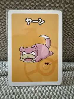Japanese Pokemon Trading Card 2019 Pokemon Old Maid Slowpoke Red Back - Image 1