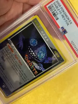 Pokemon Sableye EX Deoxys Reverse Holo Rare #23 PSA 8 - Image 3