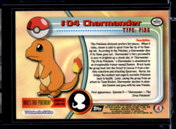 Pokemon TCG Topps Black Label Charmander #4 - Image 2