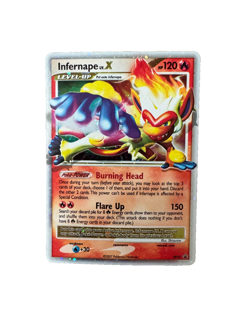 Pokemon TCG Infernape LV.X DP10 Holo Promo Diamond & Pearl 2007 LP Rare - Image 1