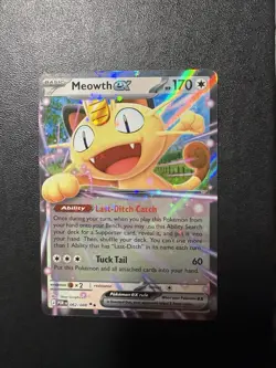 Meowth ex 062/088 -Double Rare- Pokemon TCG -Perfect Order ME03 Near Mint - Image 1