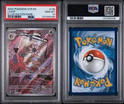 PSA 10 Lileep Illustration Rare 145/142 Pokemon Stellar Crown Gem Mint - Image 3