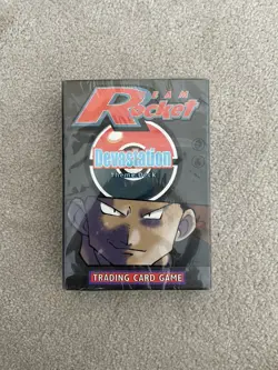 Pokemon TCG 1999 | Team Rocket Theme Deck | WOTC | New and Sealed | Devastation - Image 1