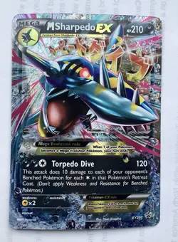 M Sharpedo EX - XY200 XY Black Star Promo Holo - Pokemon TCG - Image 1