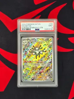 Magneton - 159 (Pokemon Center Exclusive) ETB PROMO #159 PSA 9 - Image 1