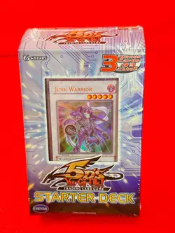 Yu-Gi-Oh 1ST ED 5D's 2008 Starter Deck - Junk Warrior Factory Sealed Box - Image 1