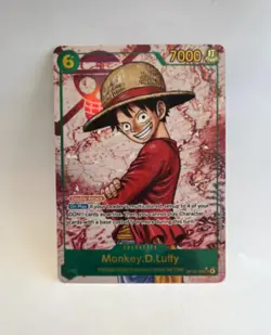 2025 One Piece TCG Carrying On His Will Monkey.D.Luffy Alt Art OP13-118 SEC - NM - Image 1