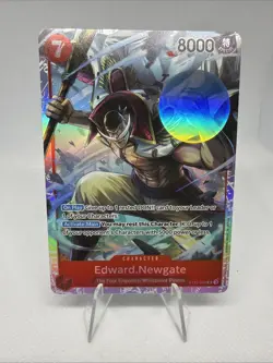 Edward.Newgate Super Rare - ST15-002 - PB - The Best Vol.2 One Piece NM - Image 1