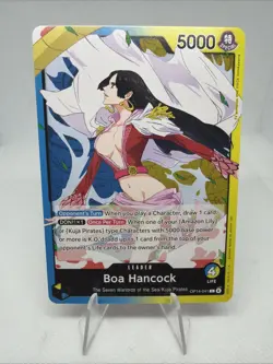 ONE PIECE BOA HANCOCK OP14-041 LEADER NM - Image 1