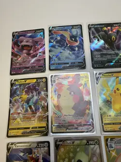 Pokemon 12 Card Lot Umbreon Celebi V Full Art Mimikyu Lapras Pikachu Promo NM - Image 5