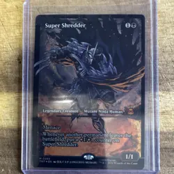 TMNT Super Shredder Legendary Creature Black MTG Card #285 2026 - Image 1