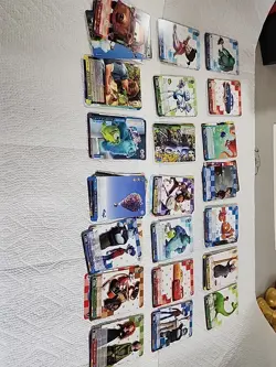 Lot of Japanese Weiss Schwarz Disney Pixar Cards: Monsters Inc Cars Incredibles - Image 5