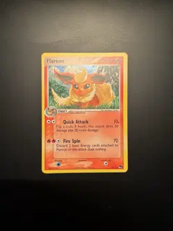 Pokemon TCG Flareon Holo Rare Card 2/17 Pop Series 3 - Image 1