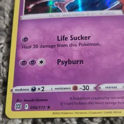 2022 Mewtwo - 056/172 - Pokemon TCG Card Trick or Trade - Holo Rare Halloween - Image 2