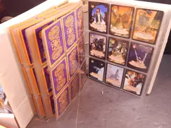 Hyborian Gates CCG card 1995 Cardz Boris Vallejo TCG HUGE Lot 450+ Binder SetU - Image 1