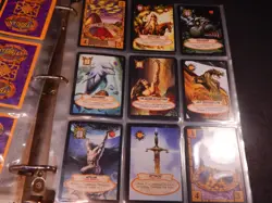 Hyborian Gates CCG card 1995 Cardz Boris Vallejo TCG HUGE Lot 450+ Binder SetU - Image 3