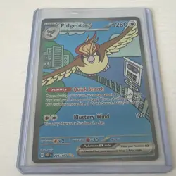 Pokemon Pigeot EX TCG Card 225/197 Obsidian Flames Special Illustration Rare - Image 1