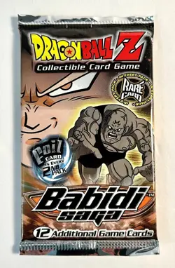 DragonBall Z Babidi Saga 12 Card Booster Pack (2003) Factory Sealed - Image 1