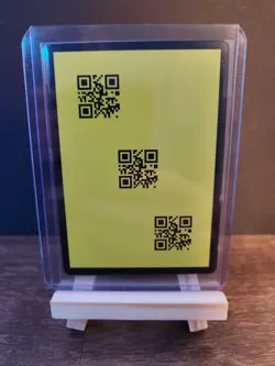 Lorcana- QR Code Discard Error Card-Winter Spell-Very Rare - Image 1