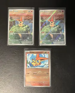 Pokemon Victini Promo Card Lot - NM Condition - Image 1