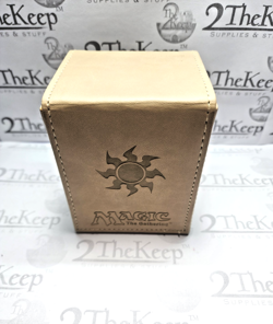 MTG Mana Flip Deck Box - Ultra Pro "WHITE" Lightly Used - Original Adult Owner - Image 4