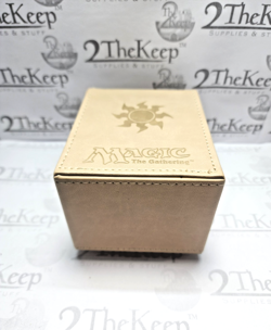 MTG Mana Flip Deck Box - Ultra Pro "WHITE" Lightly Used - Original Adult Owner - Image 5