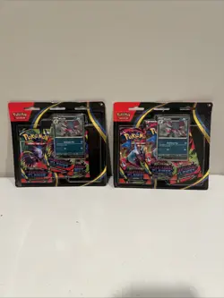 Pokemon TCG: Phantasmal Flames - Sneasel + Weavile 3-Pack Blister ( Set of 2 ) - Image 1