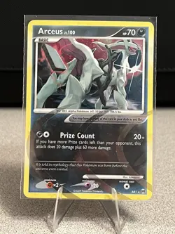 Arceus AR1 LV. 100 Arceus Pokemon Card Holo Rare LP - Image 1