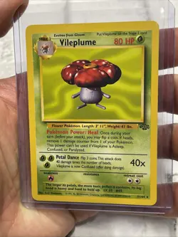 Pokemon Vileplume 31/64 Jungle Set Non-Holo Vintage Vtg Card TCG WOTC Rare NM - Image 2