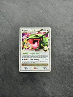 Pokemon Rayquaza C LV.X DP47 Black Star Promo Holo Rare NM 2009 - Image 1