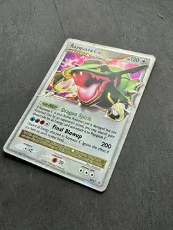 Pokemon Rayquaza C LV.X DP47 Black Star Promo Holo Rare NM 2009 - Image 3