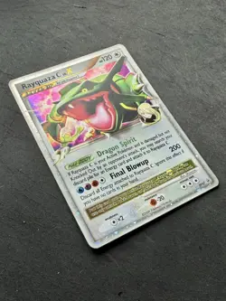 Pokemon Rayquaza C LV.X DP47 Black Star Promo Holo Rare NM 2009 - Image 4