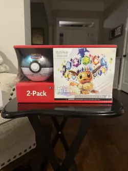 Pokemon Prismatic Evolutions ETB + Pokeball Bundle Sam’s Club Exclusive(Sealed) - Image 1